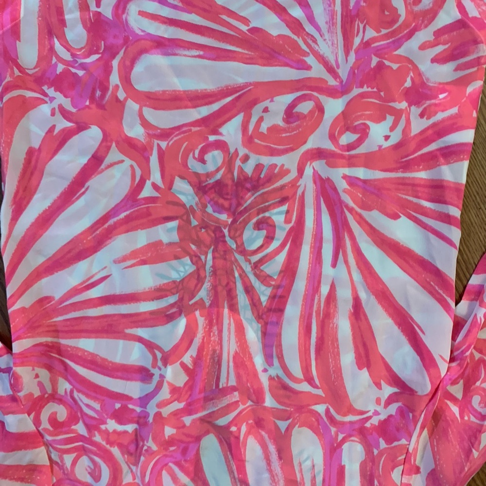 Lilly Pulitzer Amelia 100% Silk  Women's Top - Picture 10 of 15